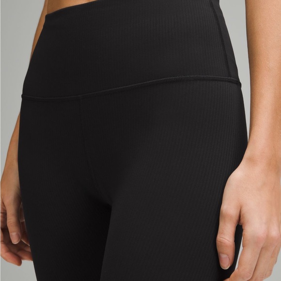 Lululemon Wunder Train High Rise Ribbed Leggings 25" - Picture 2 of 7